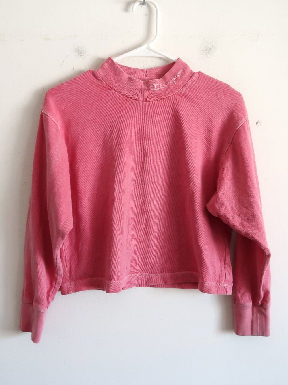 Champion Pink Mockneck Long Sleeve Top - Size XS